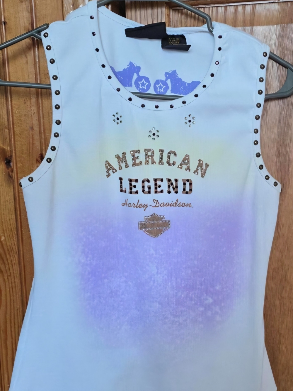 Harley-Davidson Girls' American Legend Lavender Fade Tank